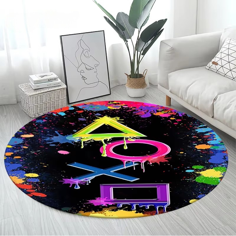 3D Cartoon Gamer Game Controll - Kids Outdoor Mat Waterproof ulasan dan harga