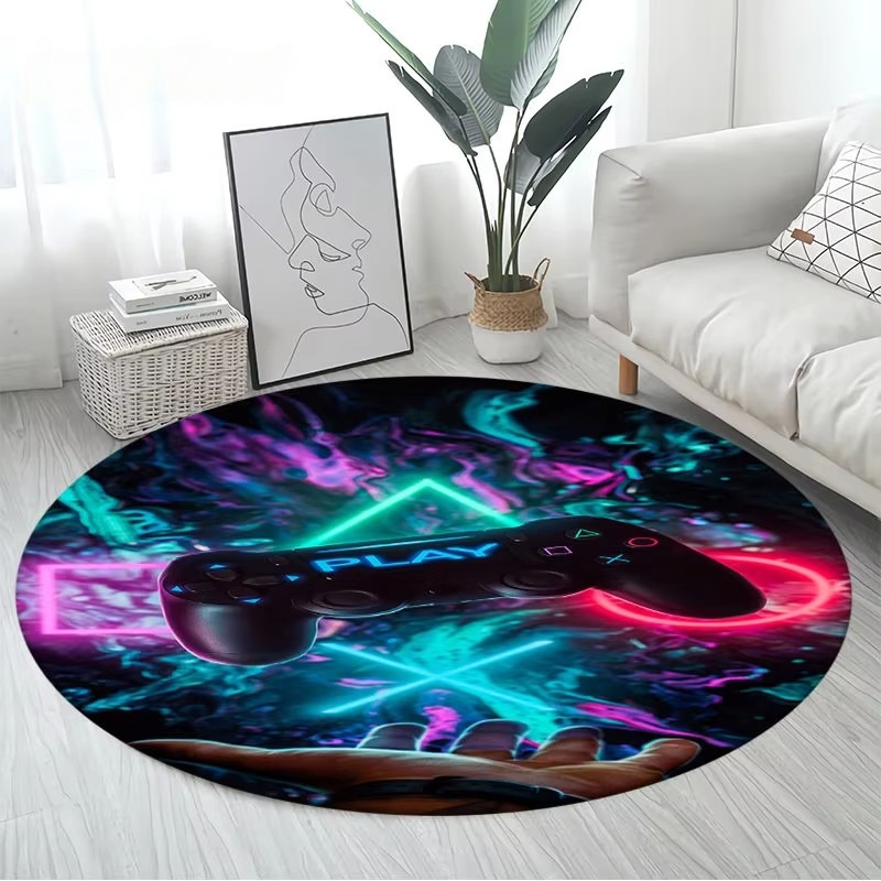 3D Cartoon Gamer Game Controll - Kids Outdoor Mat Waterproof ulasan dan harga