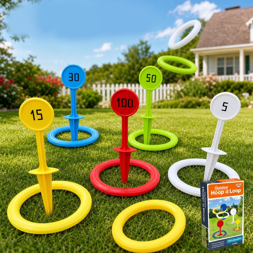 Kids Plastic Game Set Outdoor  - Kids Outdoor Games For Party ulasan dan harga