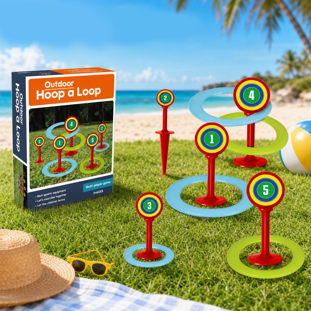 Kids Plastic Game Set Outdoor  - Kids Outdoor Games For Party ulasan dan harga