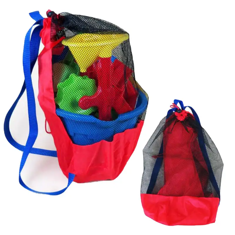 1Pcs Beach Bag Foldable Portab - Kids Outdoor Toy Storage ulasan dan harga