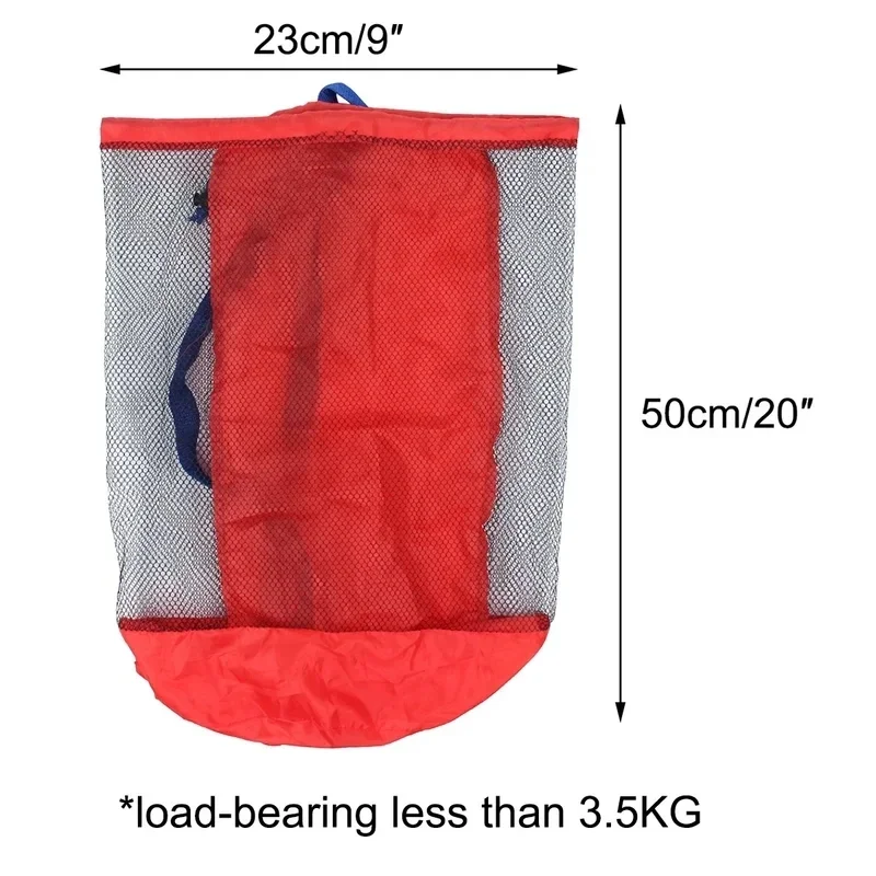 1Pcs Beach Bag Foldable Portab - Kids Outdoor Toy Storage ulasan dan harga