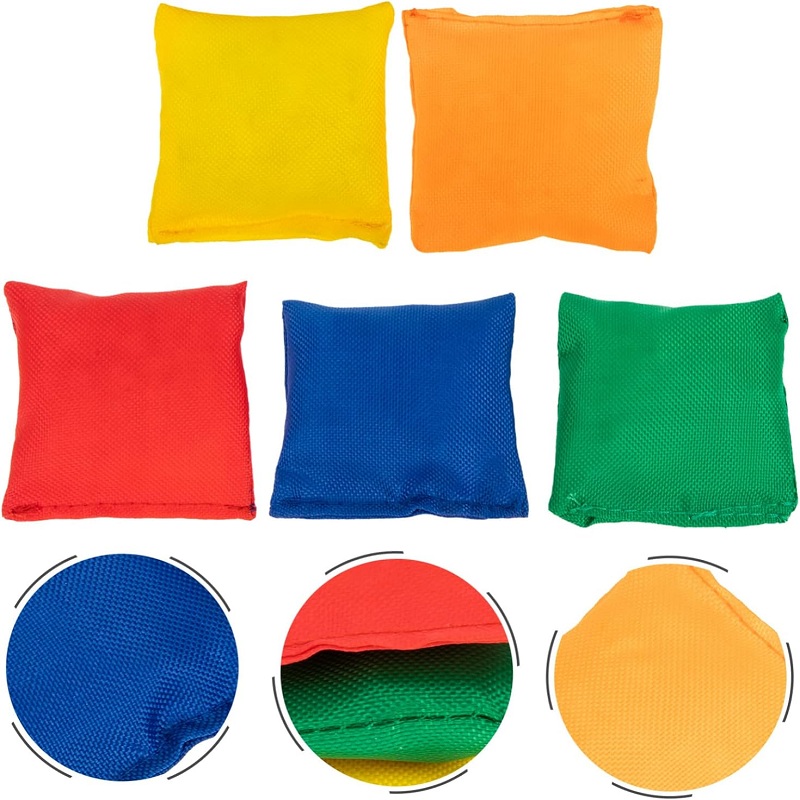 10 Pcs Mini Bean Bags Colorful - Kids Outdoor Bean Bag ulasan dan harga