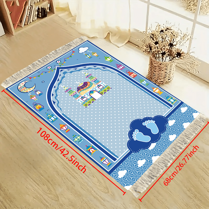 VIKAMA Adorable Kids Prayer Ma - Kids Outdoor Mat Waterproof ulasan dan harga