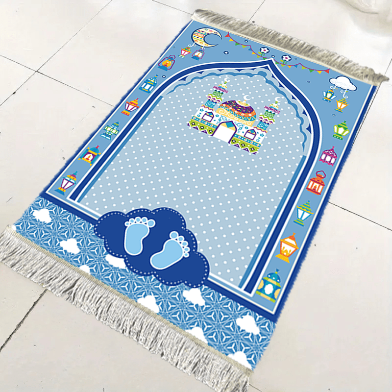 VIKAMA Adorable Kids Prayer Ma - Kids Outdoor Mat Waterproof ulasan dan harga