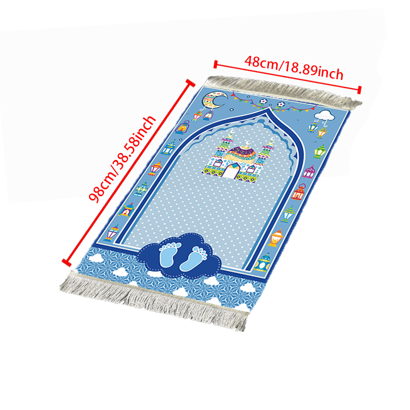 VIKAMA Adorable Kids Prayer Ma - Kids Outdoor Mat Waterproof ulasan dan harga