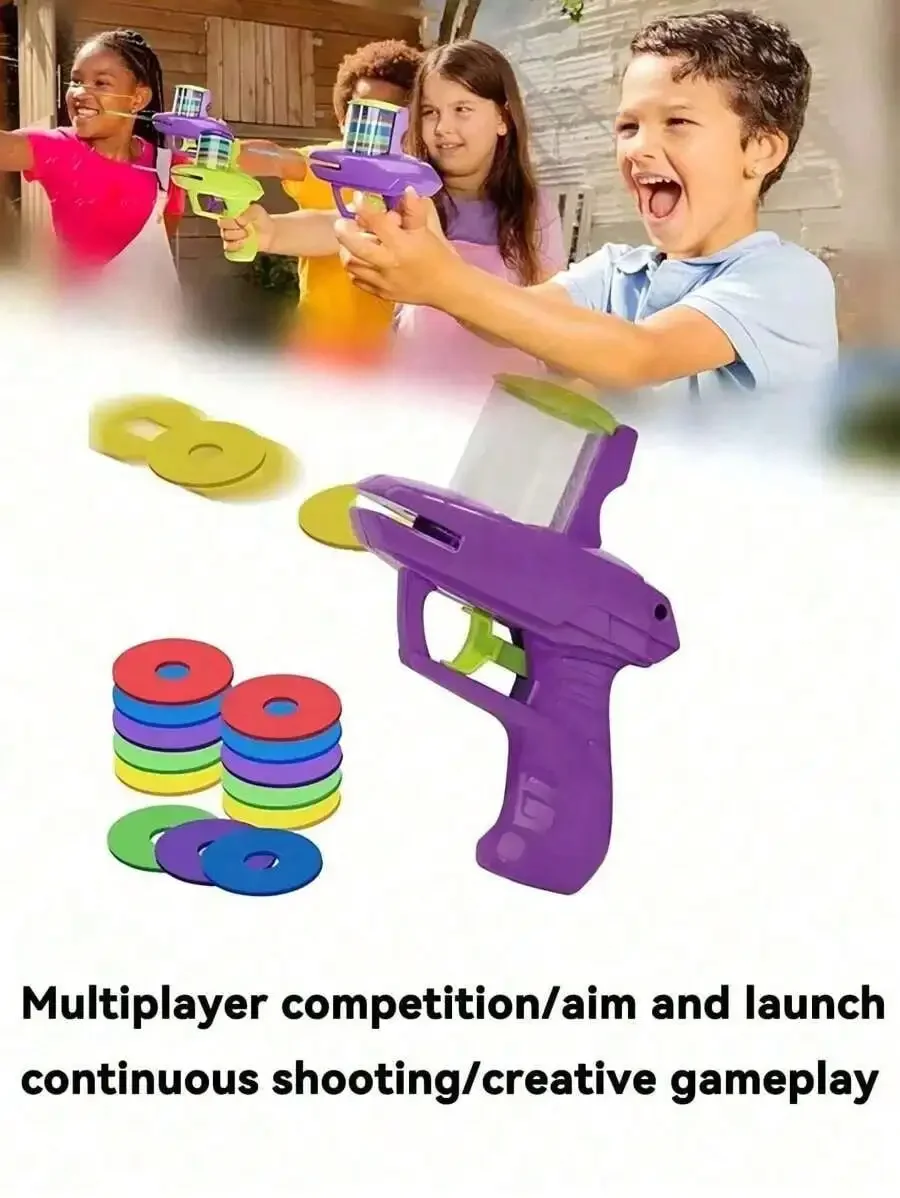 2026 Disc Launcher,Children's  - Kids Outdoor Games For Party ulasan dan harga