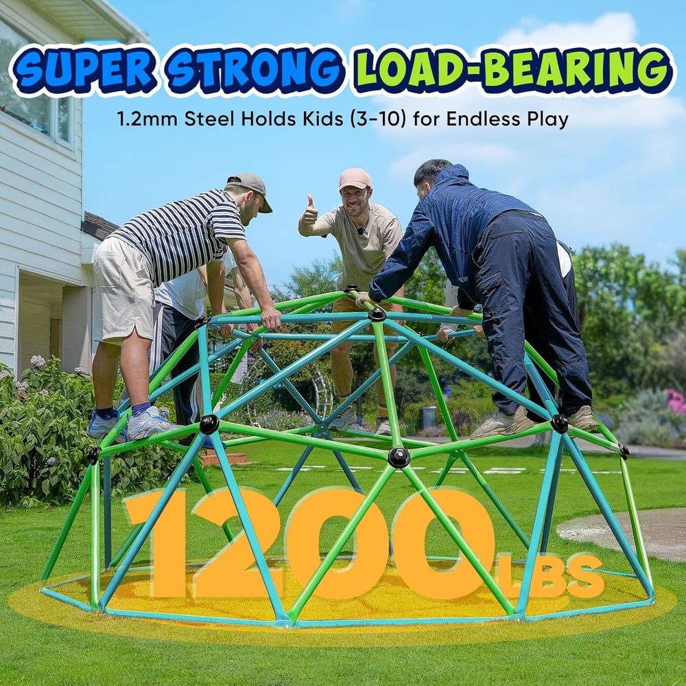 Zupapa10T ClimDome with Hammoc - Kids Outdoor Jungle Gym Dome ulasan dan harga