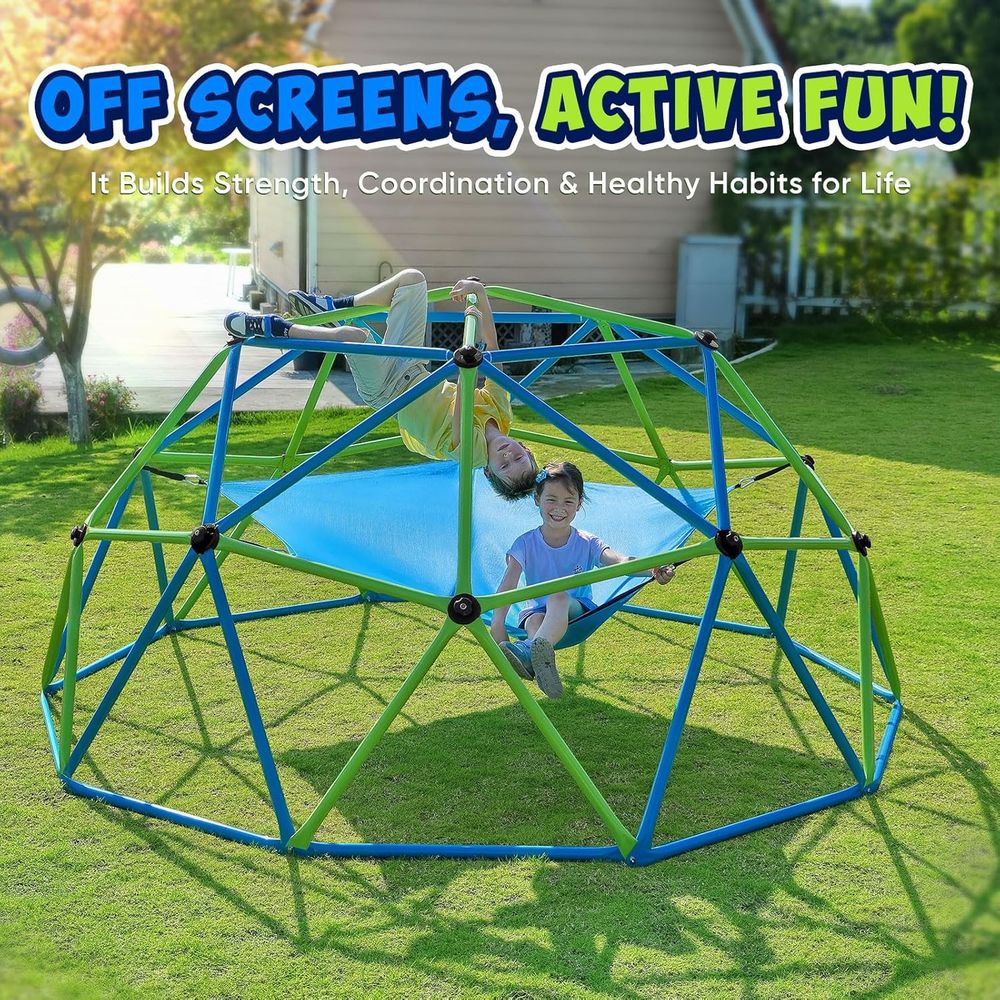 Zupapa10T ClimDome with Hammoc - Kids Outdoor Jungle Gym Dome ulasan dan harga
