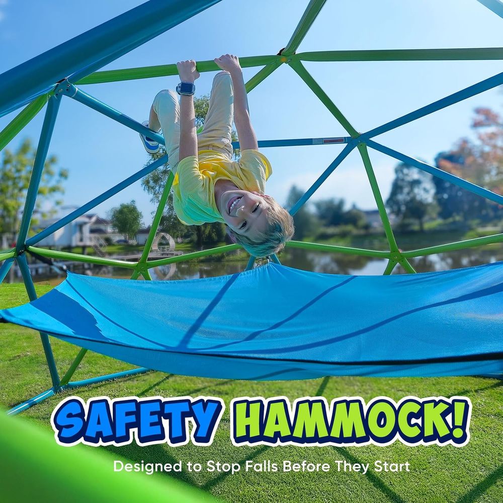 Zupapa10T ClimDome with Hammoc - Kids Outdoor Jungle Gym Dome ulasan dan harga
