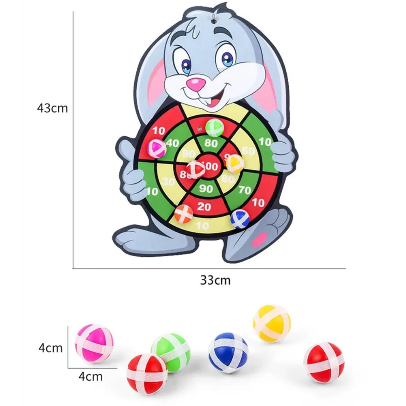 Dart Board for Kids with 3 Sti - Kids Outdoor Games For Party ulasan dan harga