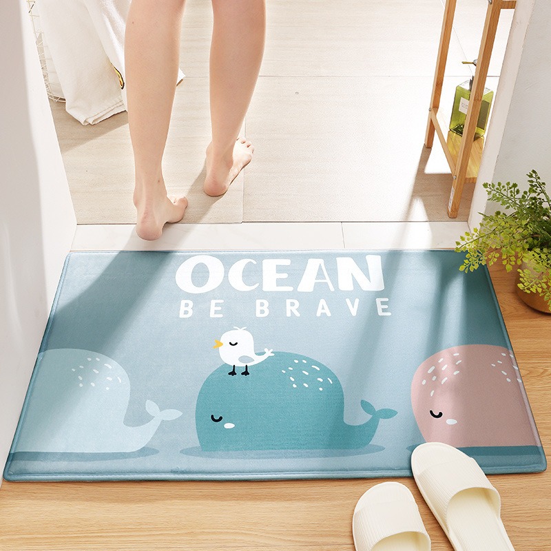 Rabbit Welcome Mat for Front D - Kids Outdoor Mat Waterproof ulasan dan harga