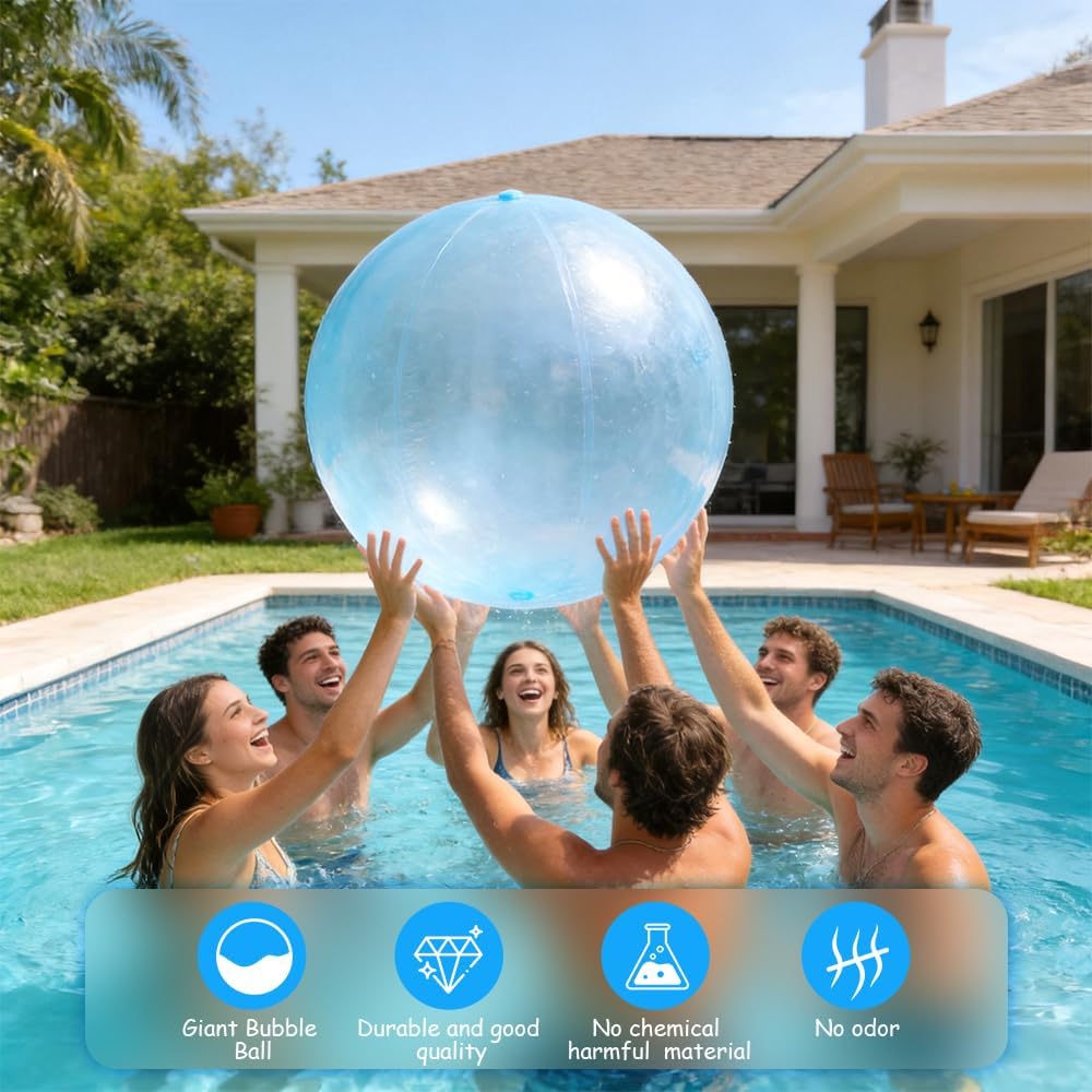 70CM Giant Bubble Balloon: Ela - Kids Outdoor Easter Gifts ulasan dan harga